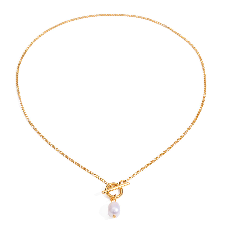 COLLAR PERLA GOLD: La sofisticación en un solo accesorio