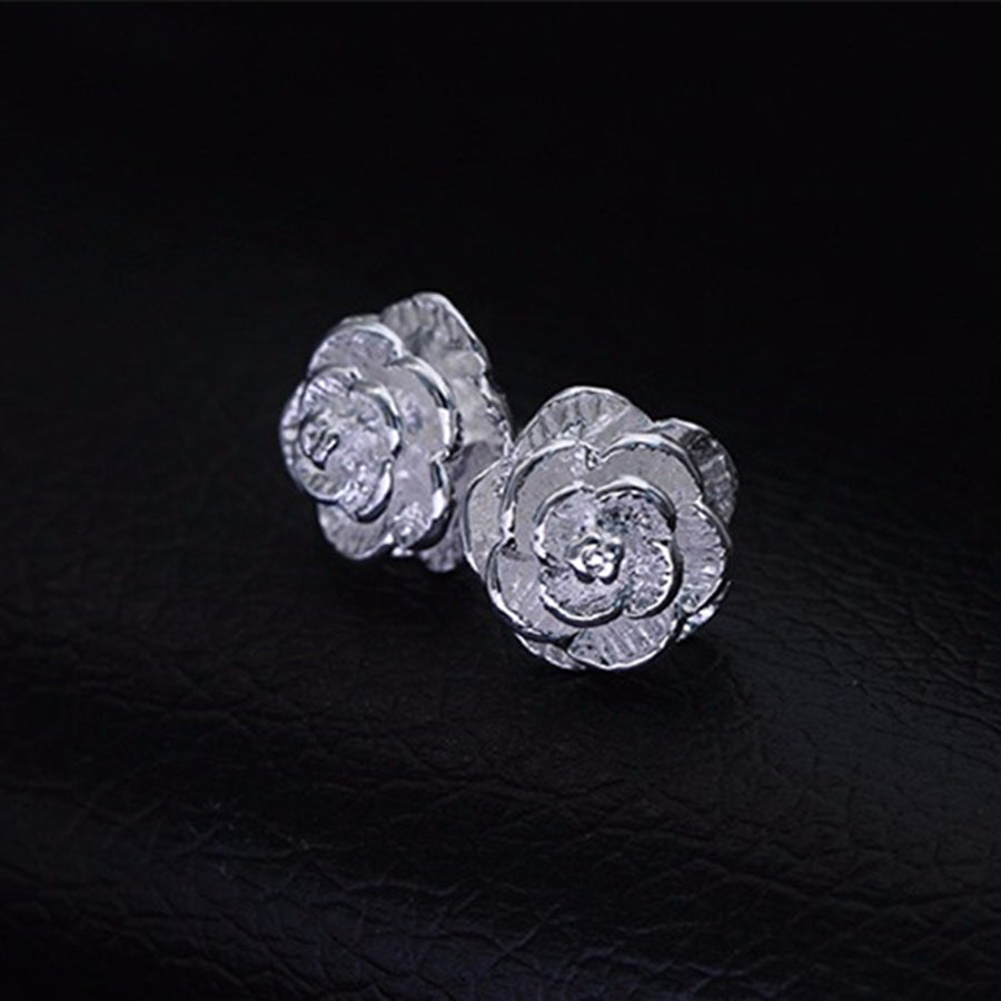 Set  de Rosa Plata 925
