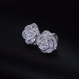 Set  de Rosa Plata 925