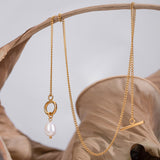 COLLAR PERLA GOLD: La sofisticación en un solo accesorio