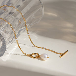 COLLAR PERLA GOLD: La sofisticación en un solo accesorio