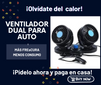 VENTILADOR DOBLE PARA AUTO: La Solución Ideal para un Viaje Refrescante y Confortable