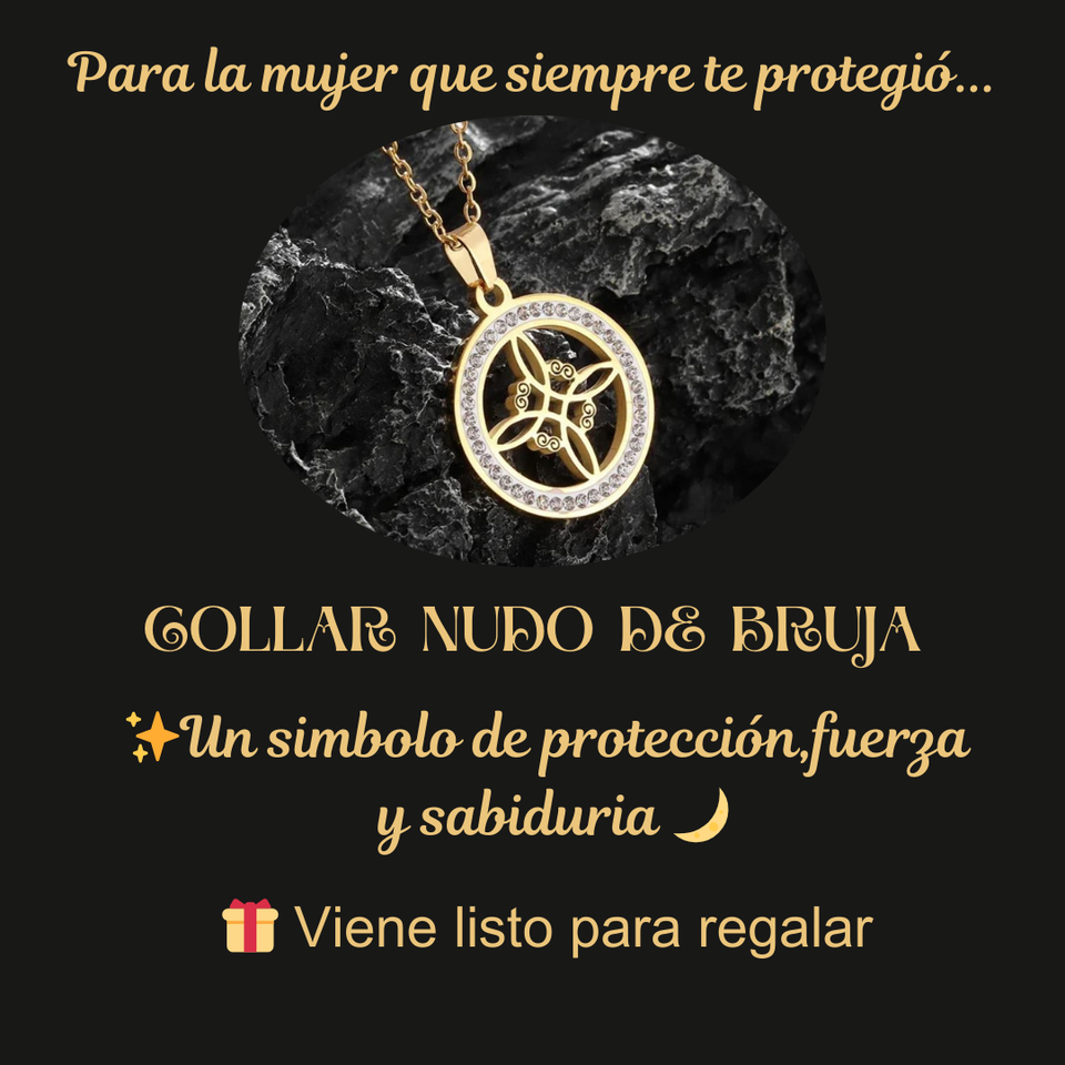Nudo de Bruja - Amuleto Protector