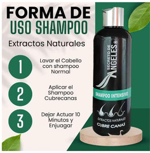 SHAMPOO CUBRE CANAS - SECRETO DE ANGELES