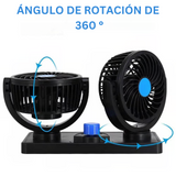 VENTILADOR DOBLE PARA AUTO: La Solución Ideal para un Viaje Refrescante y Confortable