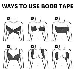 BOOB TAPE: ¡ESCOTE PERFECTO, SIN SECRETOS! 🔥 Descubre el poder del Boob Tape